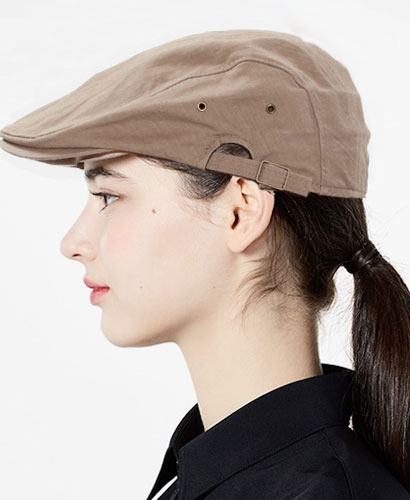 C-548 베이지 조절끈 헌팅켑