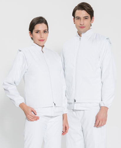 W-101-1 화이트 방한 ★조끼ㅡㅡㅡㅡㅡ(동절기용)