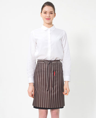 AP-4317 커피스트라이프 랩형앞치마ㅡㅡㅡ((폴리)) ★중