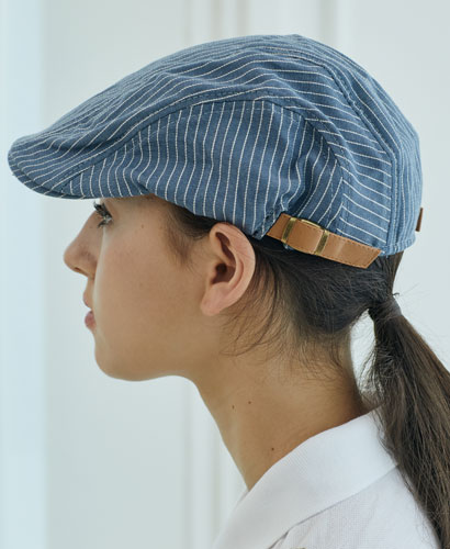 C-580-1 블루 스트라이프 헌팅캡