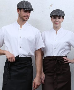 KO-728-2 화이트 원버튼 베이직 반팔  (162)