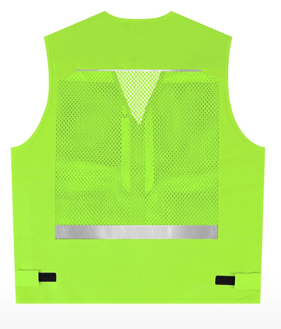 LD-473 형광연두 반망사조끼