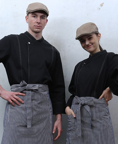 KO-3721 블랙 원버튼 스티치  ㅡㅡㅡ (남녀공용)