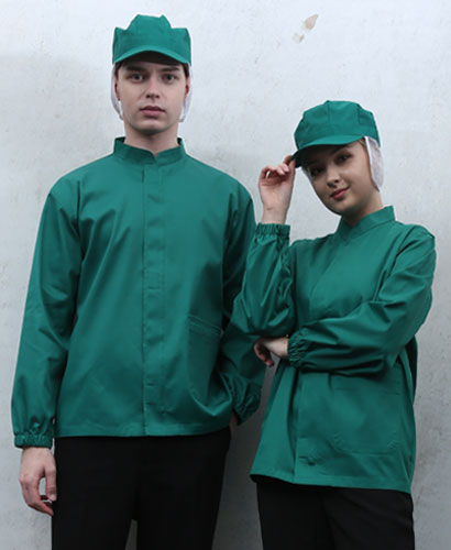 W-79 차이나카라 초록상의 (남녀공용) (★빅사이즈있음)