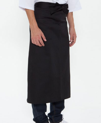 AP-401 허리 롱 블랙앞치마