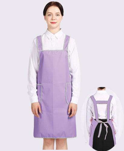 AP-109 H형 보라색 방수앞치마