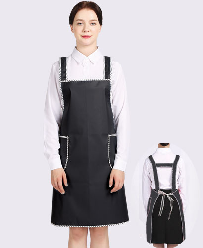 AP-113 H형 검정 방수앞치마