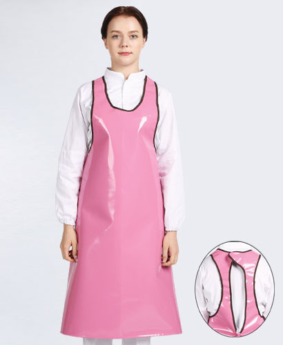 AP-328 어깨형 방수앞치마[중]ㅡㅡㅡ분홍