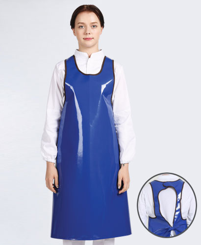 AP-326 어깨형 방수앞치마[중]ㅡㅡㅡ파랑