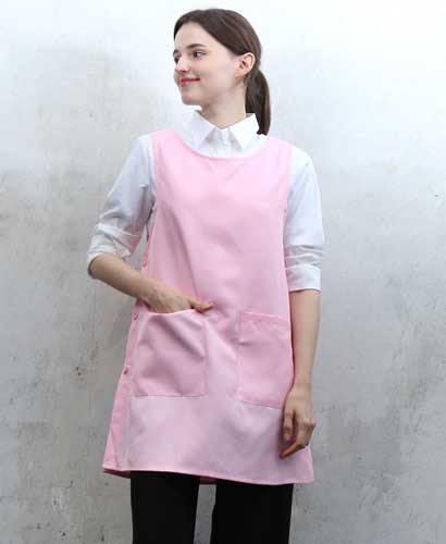 AP-749 무지 옆단추 핑크 원피스＃ㅡㅡ[특대있음]