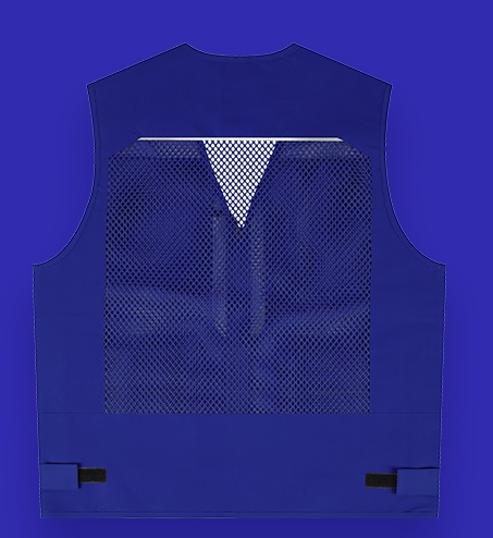 LD-470  코발트 반사 파이핑 조끼