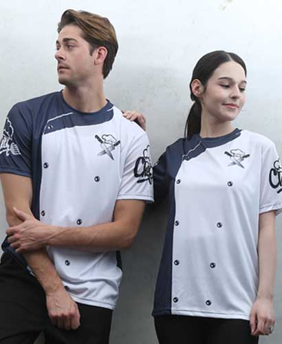 KO-556 곤/백 쉐프코트 모양 쉐프T