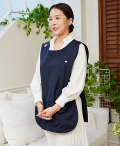 PPA-1011-3 네이비 버클형원피스 앞치마