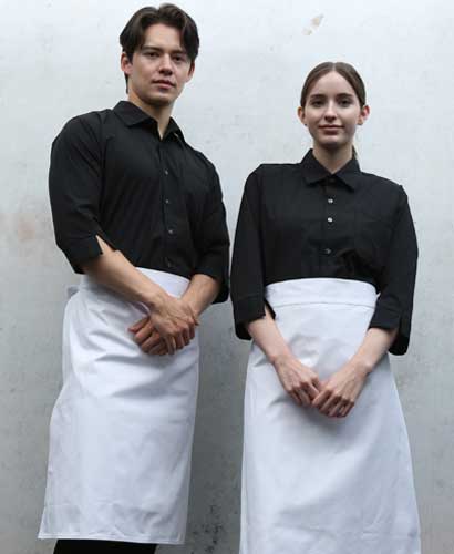 AP-304-1  순면100% 20수  허리 앞치마