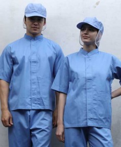 W-124-1 ★ 30수 반팔 진하늘 차이나카라 ㅡㅡ상의＃-(빅사이즈있음)