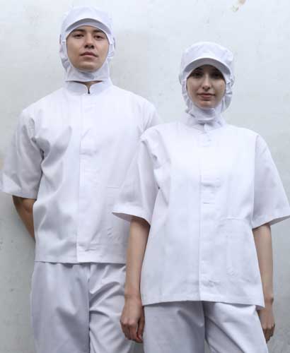 W-82-1 20수 반팔 백색 차이나카라 ㅡㅡ상의＃-(빅사이즈있음)