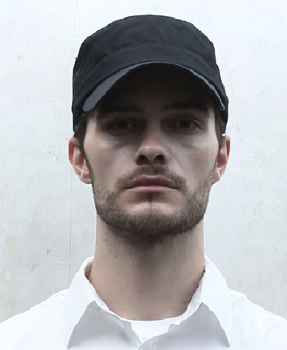 C-964 블랙 매쉬 군모형모자