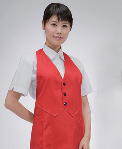 AP-032 단추 조끼 앞치마