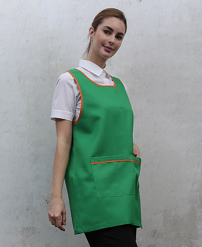 AP-058 연두 오렌지띠  원피스