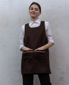 AP-059 커피 베이지띠 원피스＃