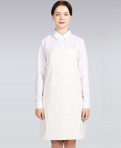 AP-151 흰색 단면방수 앞치마ㅡㅡㅡㅡ목걸이형