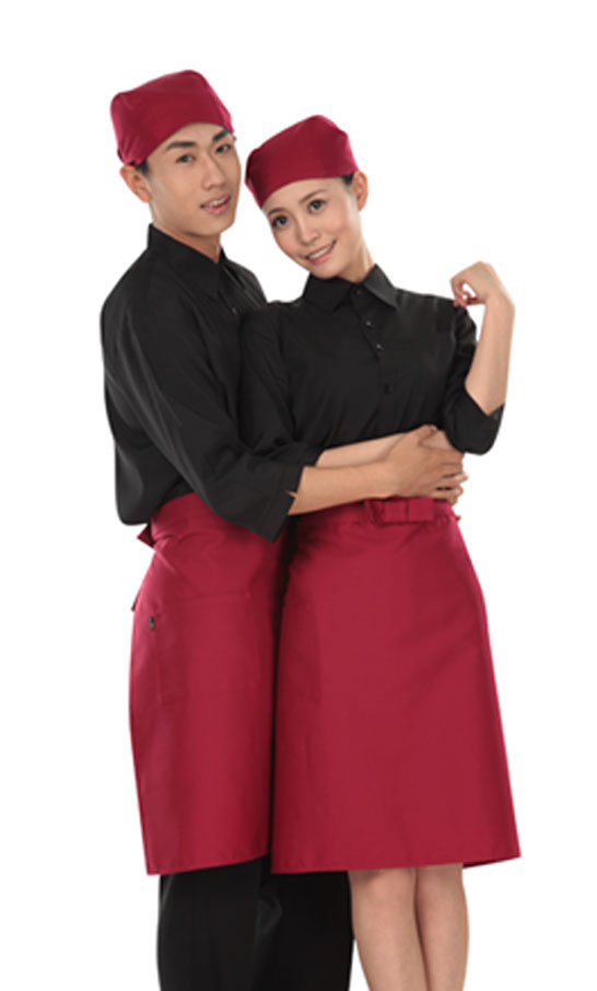 AP-228 자주 허리중 앞치마(37)