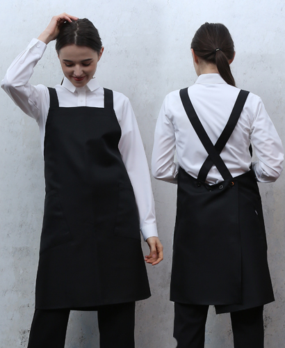 AP-601 X형 검정 엉덩이가림 앞치마(93)