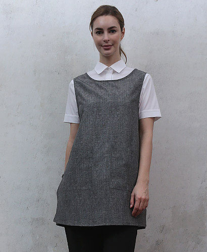 AP-730 파스텔 그레이 보카시 원피스 (특대있음)