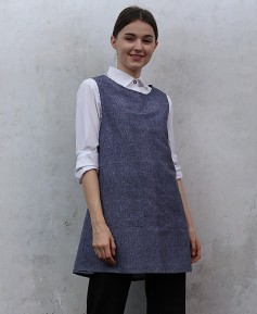 AP-733 파스텔 블루 보카시 원피스ㅡ＃  (특대있음)