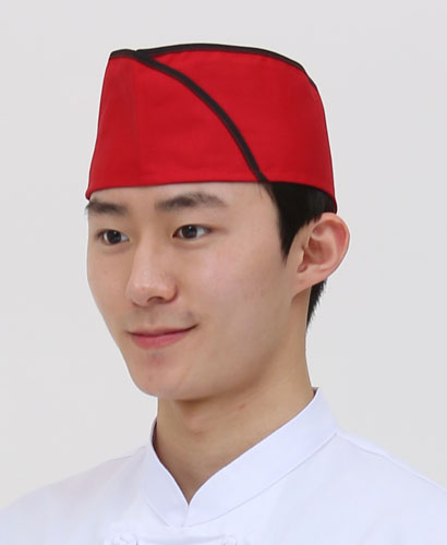 C-938 적색 검띠 위망사모 ㅡ(남녀공용)