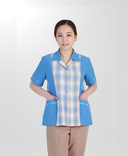 CL-31 하늘색벽돌 유니폼 반팔