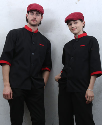 CO-710 검정 적색 포인트 칠부 (4)