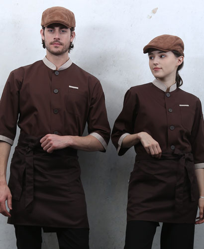 CO-710 커피 베이지 포인트 칠부 (2)