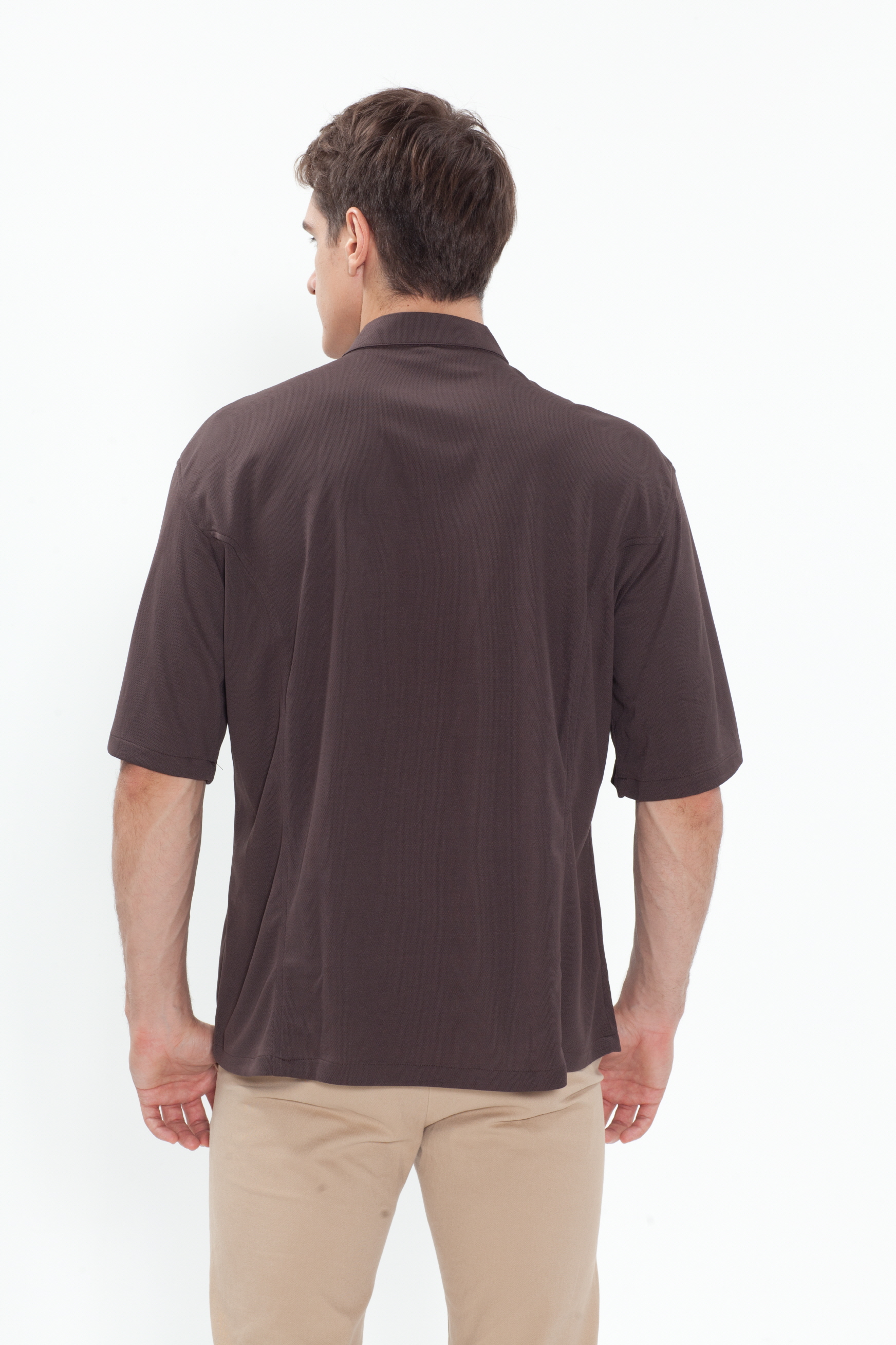 KO-125 반팔 진브라운 올 기능성쿡복