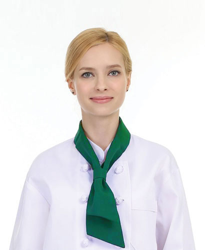 113 -고리형 초록 목스카프