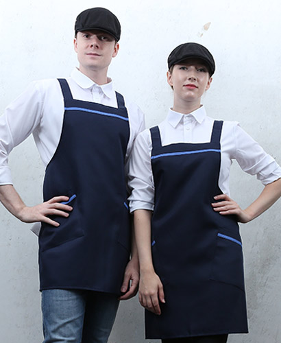 SA-546 곤색 소라띠 앞치마(48)