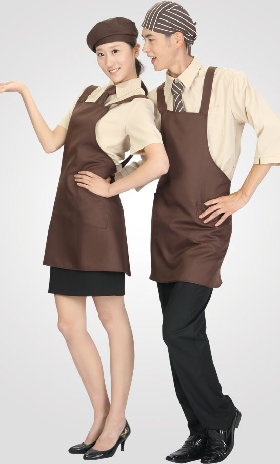 SA-604  X형 커피 엉덩이가림 앞치마(93)