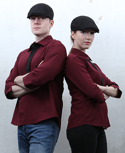 Y-366 NEW 칠부 자주 검넥타이 포인트ㅡㅡ(남여공용사이즈)